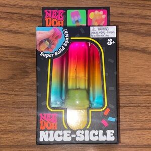 Nee Doh Nice-Sicle Super Solid Squish Ice Cream NEW